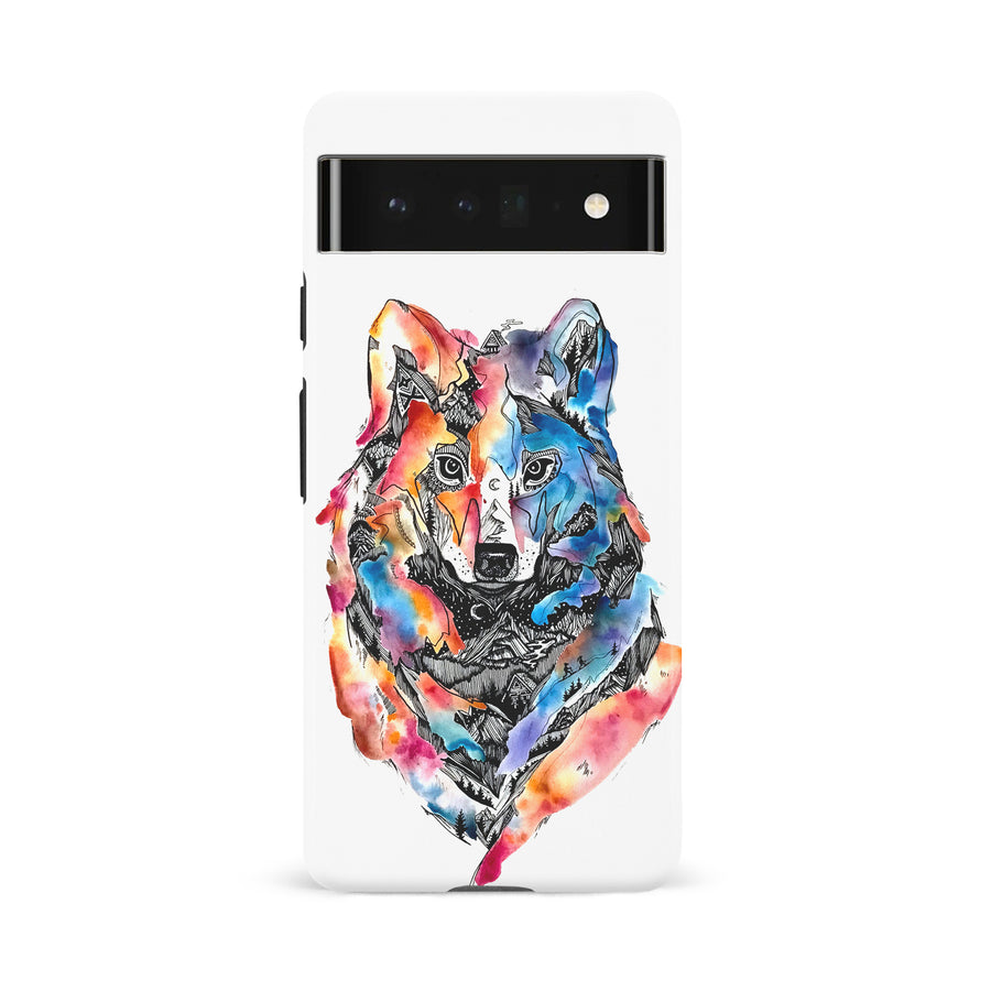 Google Pixel 6A Kate Zessel Living With Wolves Phone Case