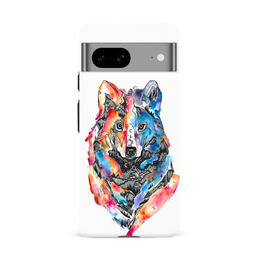 Google Pixel 8A Kate Zessel Living With Wolves Phone Case