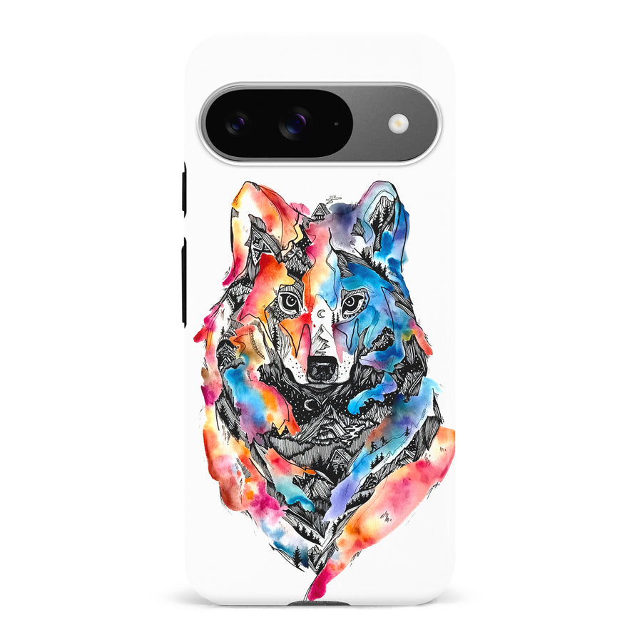 Google Pixel 9 Kate Zessel Living With Wolves Phone Case