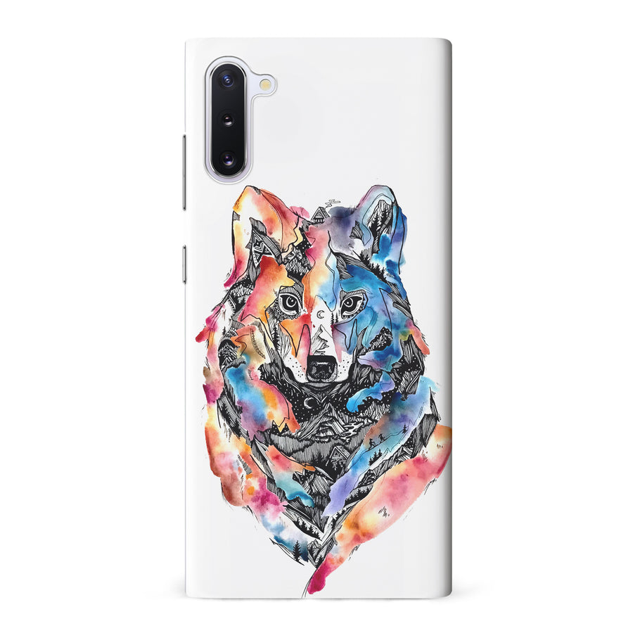 Samsung Galaxy Note 10 Kate Zessel Living With Wolves Phone Case