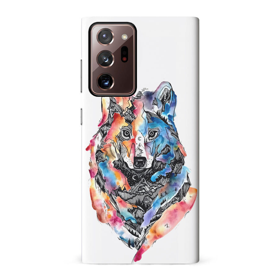 Samsung Galaxy Note 20 Ultra Kate Zessel Living With Wolves Phone Case