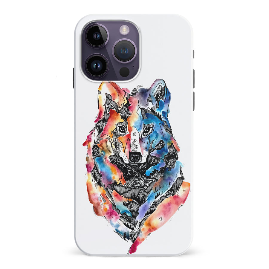iPhone 15 Pro Kate Zessel Living With Wolves Phone Case