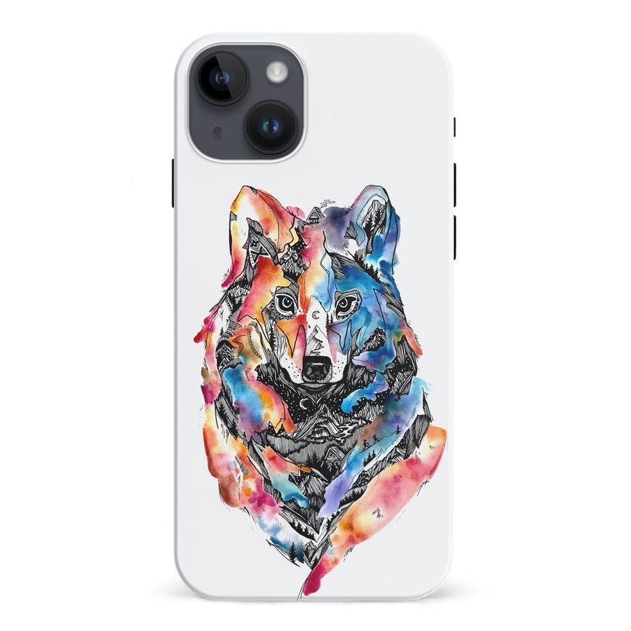 iPhone 15 Plus Kate Zessel Living With Wolves Phone Case