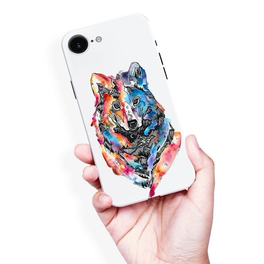 Kate Zessel - Living With Wolves Phone Case