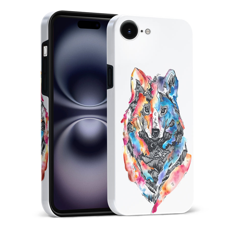Kate Zessel - Living With Wolves Phone Case