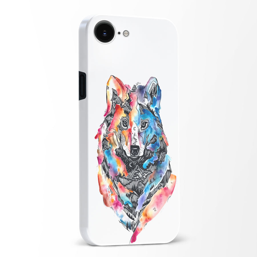 Kate Zessel - Living With Wolves Phone Case
