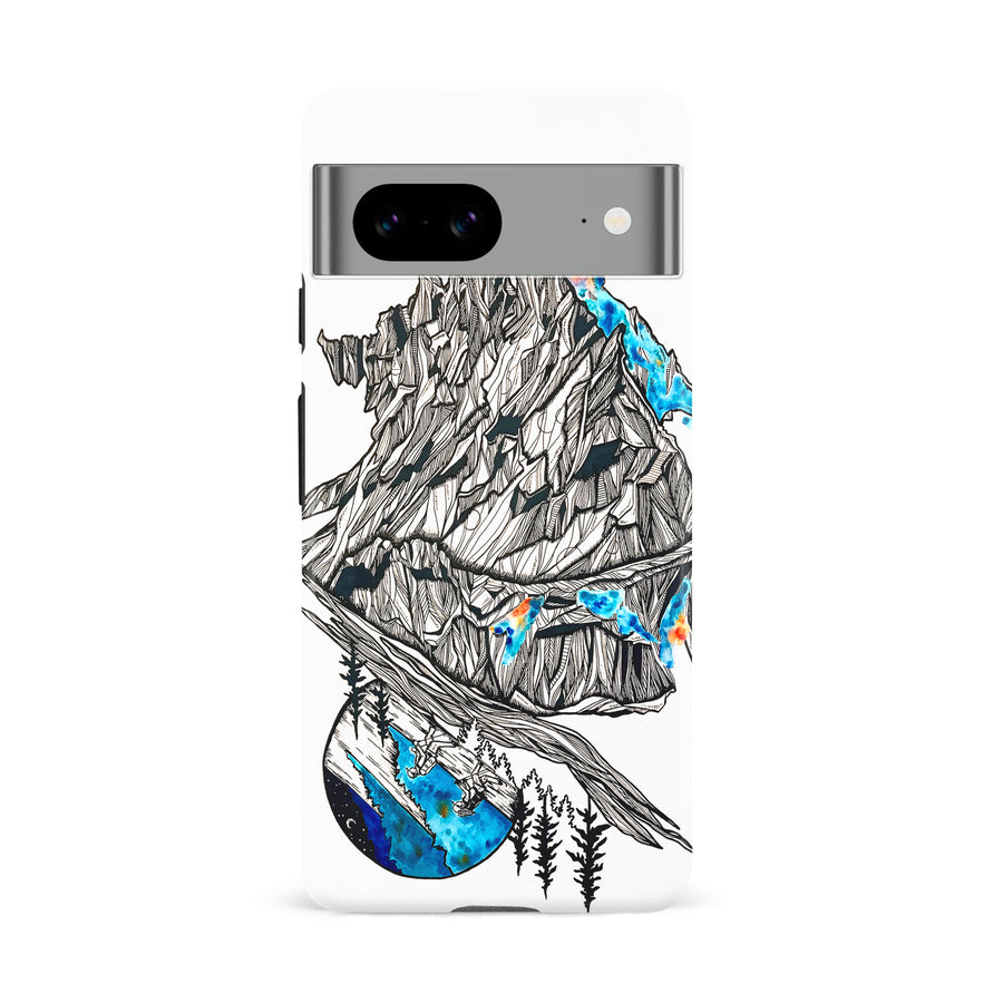 Google Pixel 8A Kate Zessel A Mountain Memory Phone Case