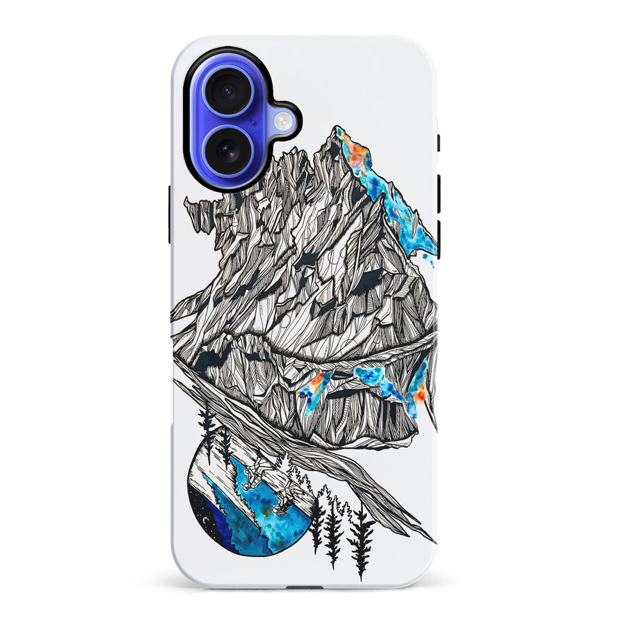 iPhone 16 Plus Kate Zessel A Mountain Memory Phone Case