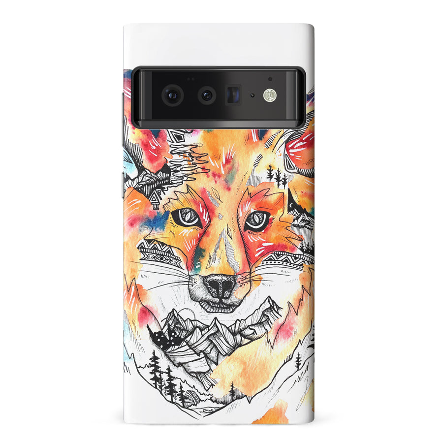 Google Pixel 6 Pro Kate Zessel Mr. Fox Phone Case