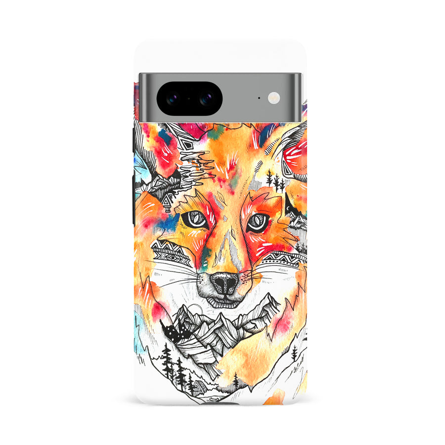 Google Pixel 8A Kate Zessel Mr. Fox Phone Case