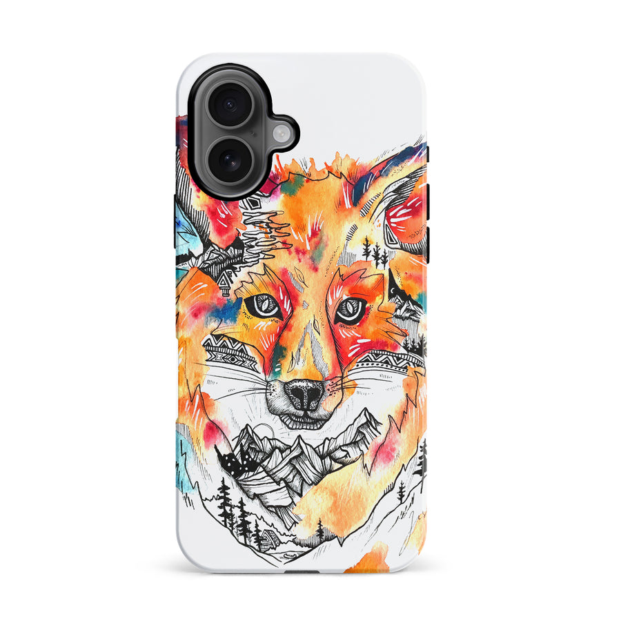 iPhone 16 Kate Zessel Mr. Fox Phone Case