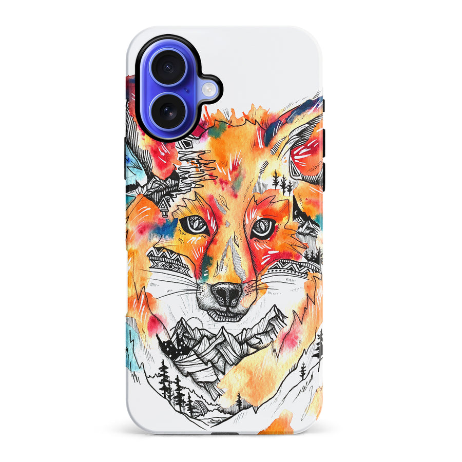 iPhone 16 Plus Kate Zessel Mr. Fox Phone Case