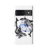 Google Pixel 6 Kate Zessel Whale Phone Case