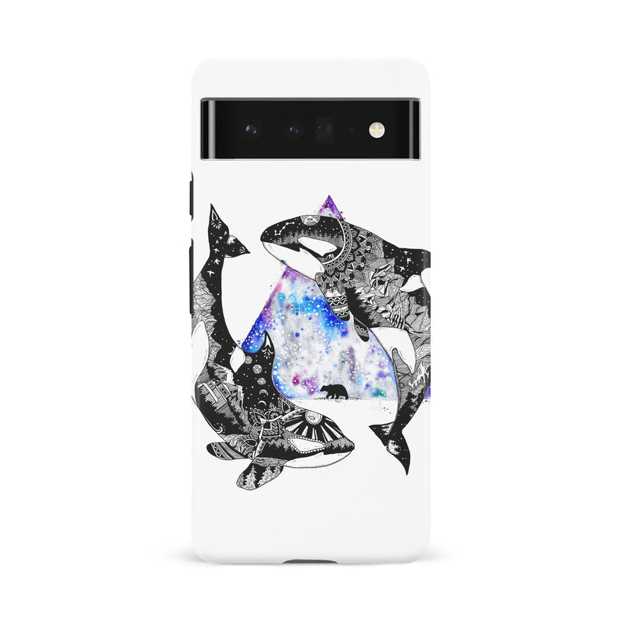 Google Pixel 4A Kate Zessel in Whale Phone Case