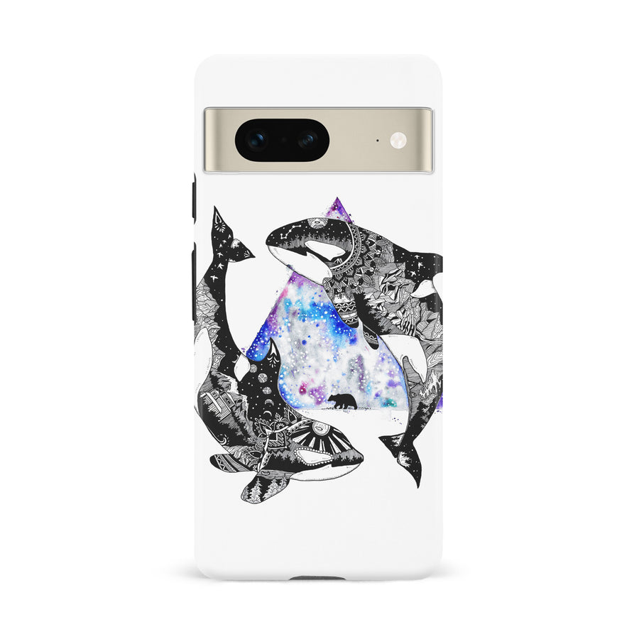 Google Pixel 7 Kate Zessel Whale Phone Case