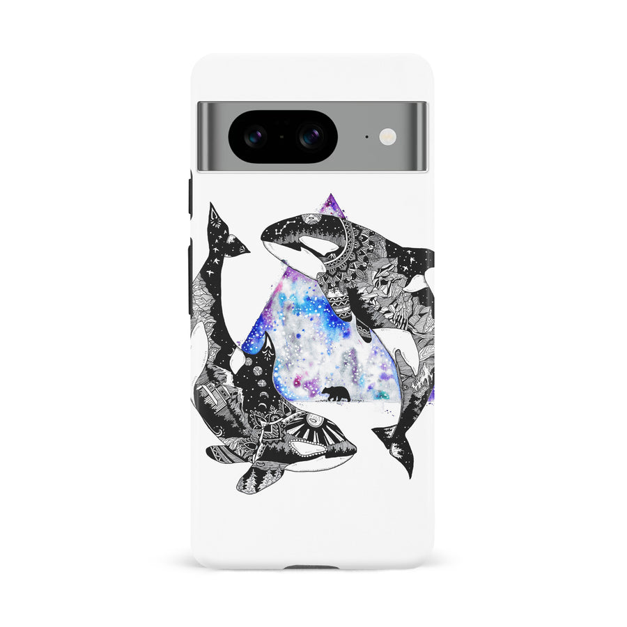 Google Pixel 8 Kate Zessel Whale Phone Case