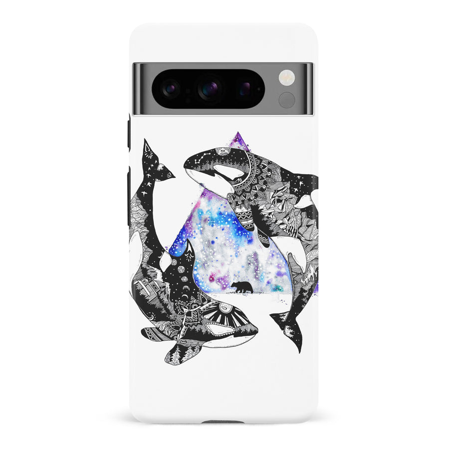Google Pixel 8 Pro Kate Zessel Whale Phone Case