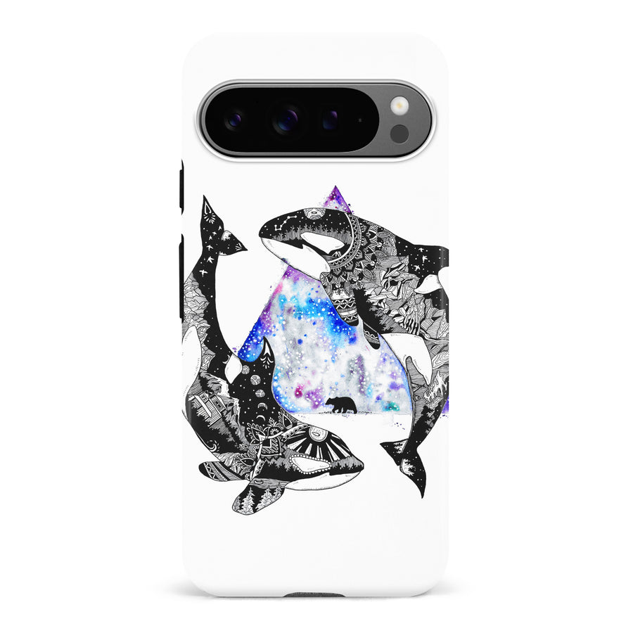 Google Pixel 9 Pro Kate Zessel Whale Phone Case