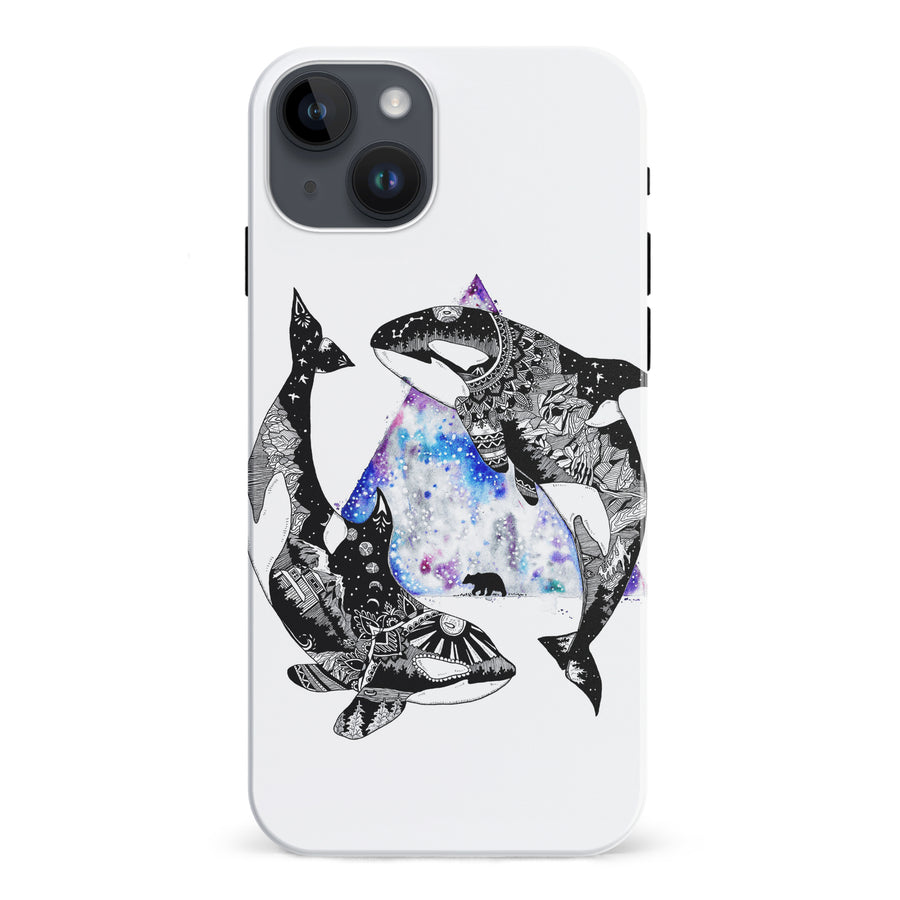 iPhone 15 Plus Kate Zessel Whale Phone Case