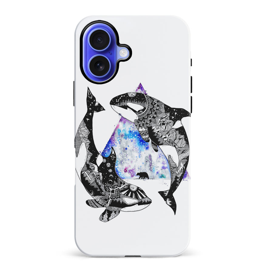 iPhone 16 Plus Kate Zessel Whale Phone Case