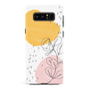 Samsung Galaxy Note 8 Leaves & Stones Phone Case