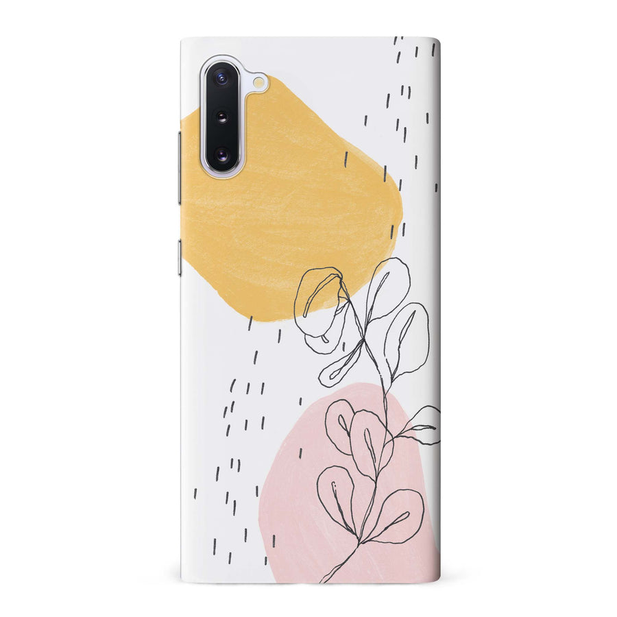 Samsung Galaxy Note 10 Leaves & Stones Phone Case