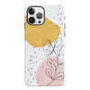 iPhone 12 Leaves & Stones Phone Case