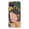 Google Pixel 4 Minimalist Woman Phone Case