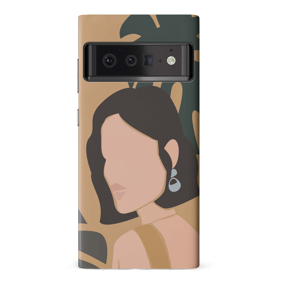 Google Pixel 6 Pro Minimalist Woman Phone Case