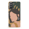 Samsung Galaxy S21 Plus Minimalist Woman Phone Case