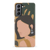 Samsung Galaxy S22 Minimalist Woman Phone Case