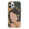 iPhone 12 Minimalist Woman Phone Case
