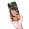 iPhone 13 Pro Max Minimalist Woman Phone Case