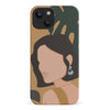 iPhone 14 Minimalist Woman Phone Case