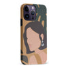 iPhone 14 Pro Max Minimalist Woman Phone Case