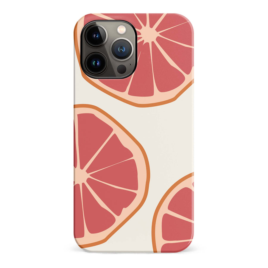 iPhone 13 Pro Max Grapefruit Phone Case