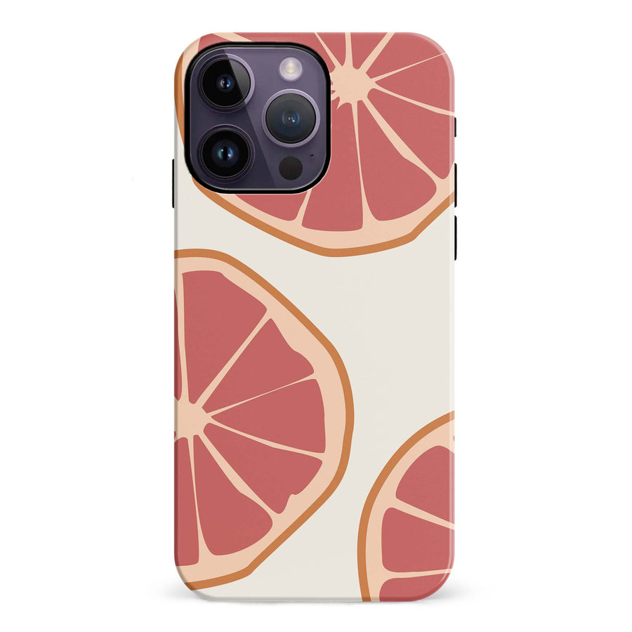 iPhone 14 Pro Max Grapefruit Phone Case