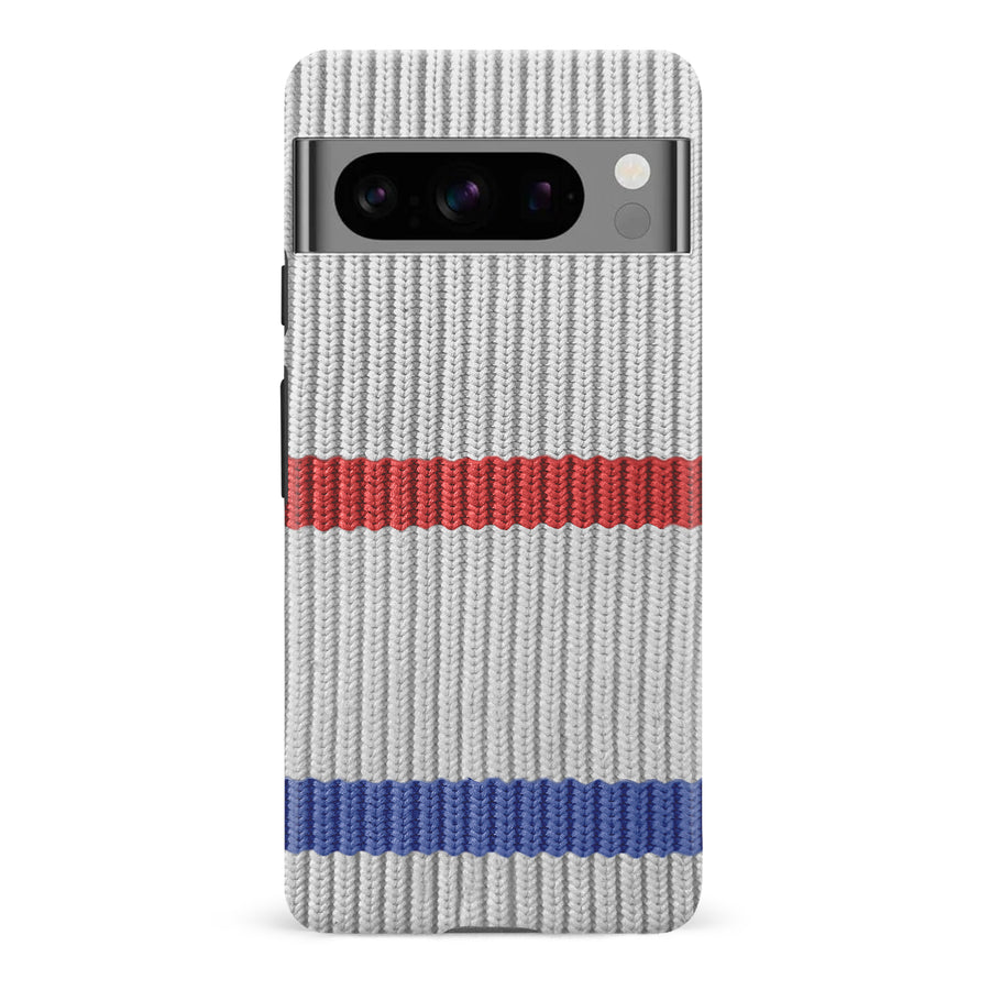 Google Pixel 8 Pro Hockey Sock Phone Case - Montreal Canadiens Away