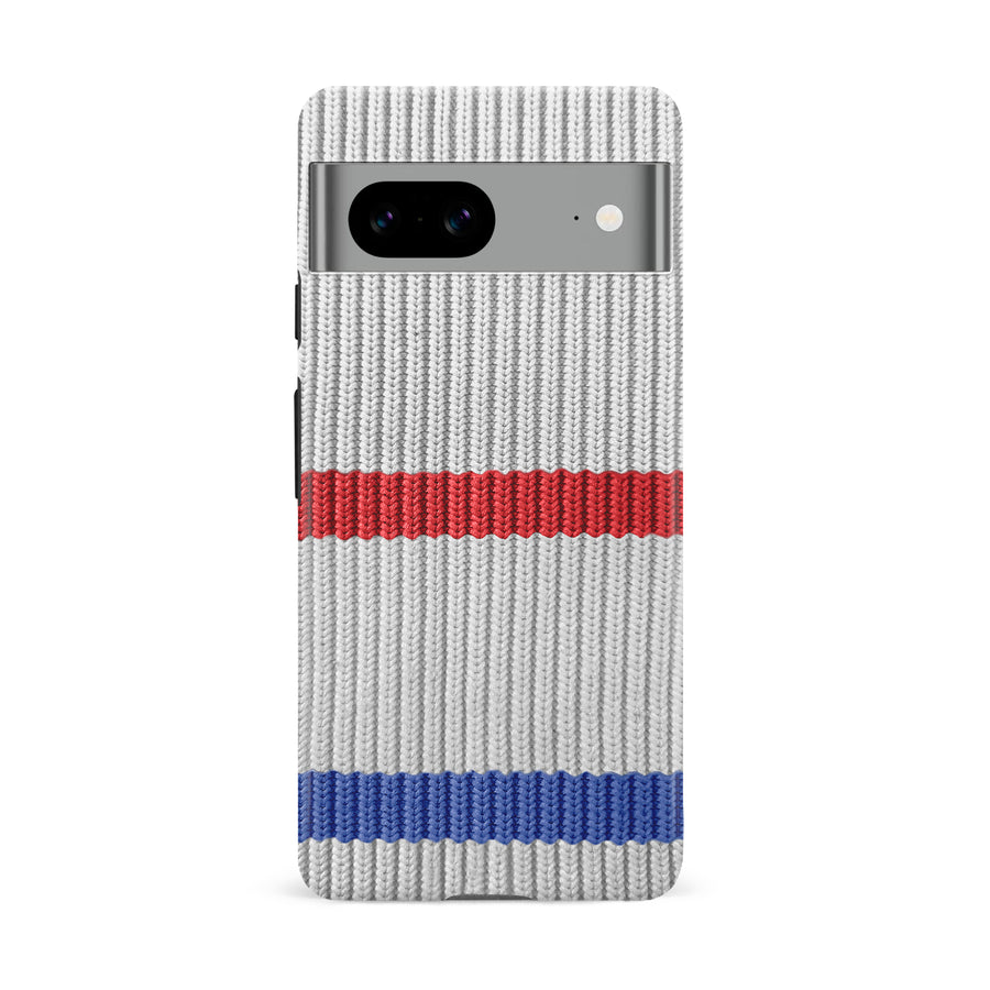 Google Pixel 8A Hockey Sock Phone Case - Montreal Canadiens Away