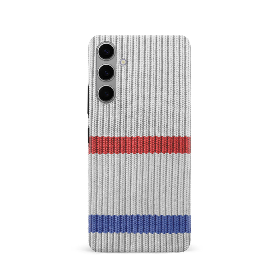 Samsung Galaxy S24 Hockey Sock Phone Case - Montreal Canadiens Away