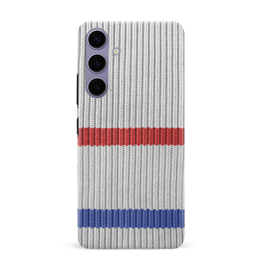 Samsung Galaxy S24 Plus Hockey Sock Phone Case - Montreal Canadiens Away
