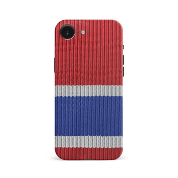 iPhone 16e Hockey Sock Phone Case Montreal Canadiens Home