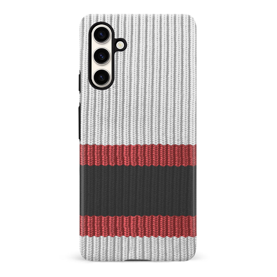 Samsung Galaxy S23 FE Hockey Sock Phone Case - Ottawa Senators Away