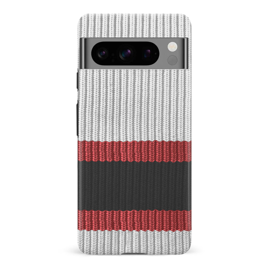 Google Pixel 8 Pro Hockey Sock Phone Case - Ottawa Senators Away