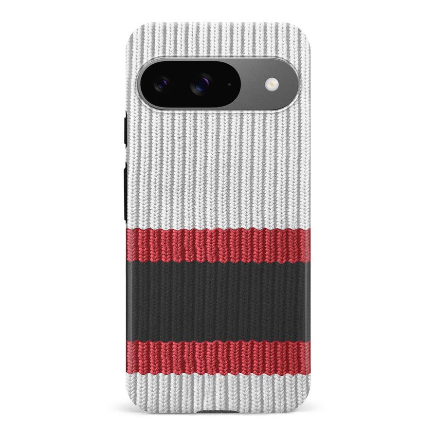 Google Pixel 9 Hockey Sock Phone Case - Ottawa Senators Away