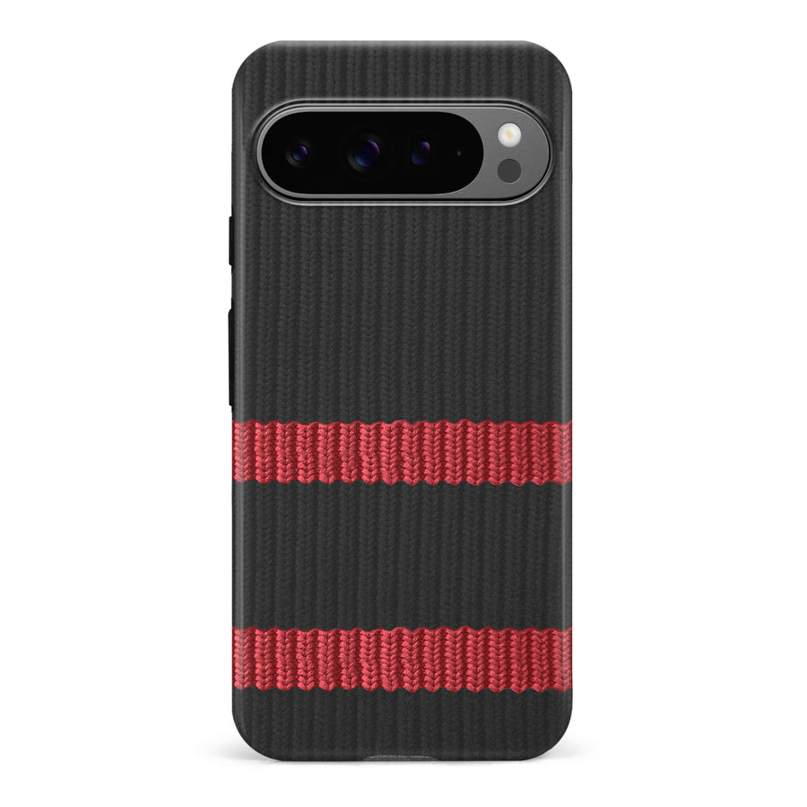 Google Pixel 9 Pro Hockey Sock Phone Case - Ottawa Senators Away