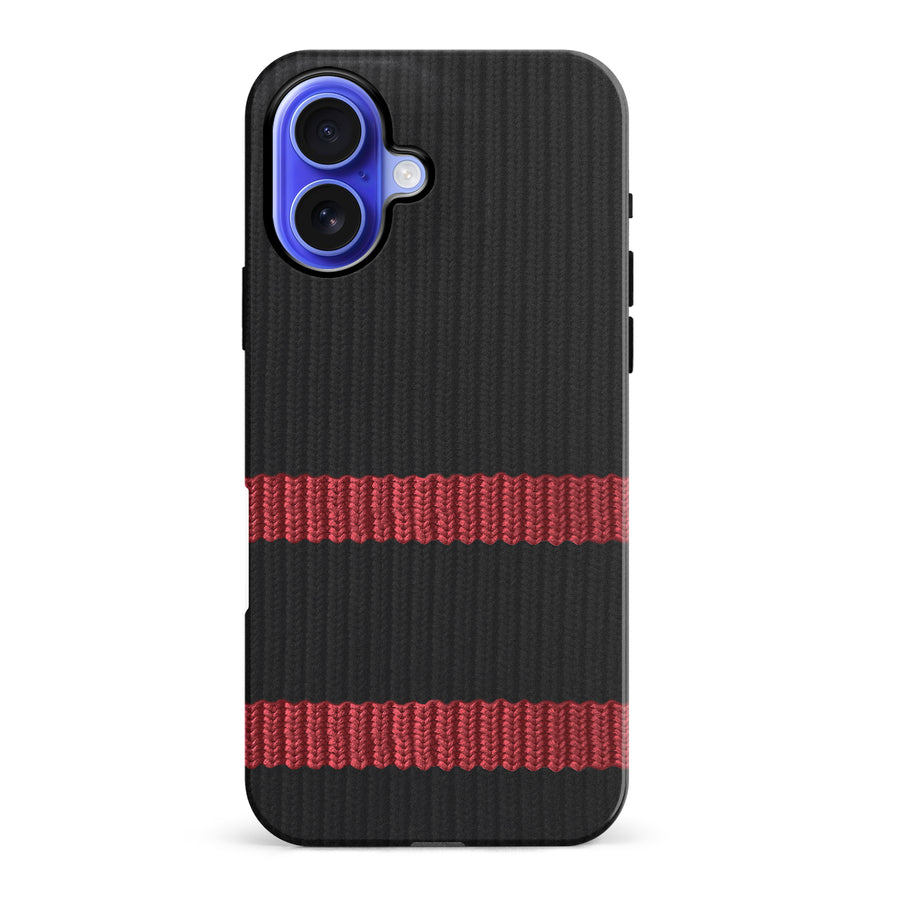 iPhone 16 Plus Hockey Sock Phone Case - Ottawa Senators Home