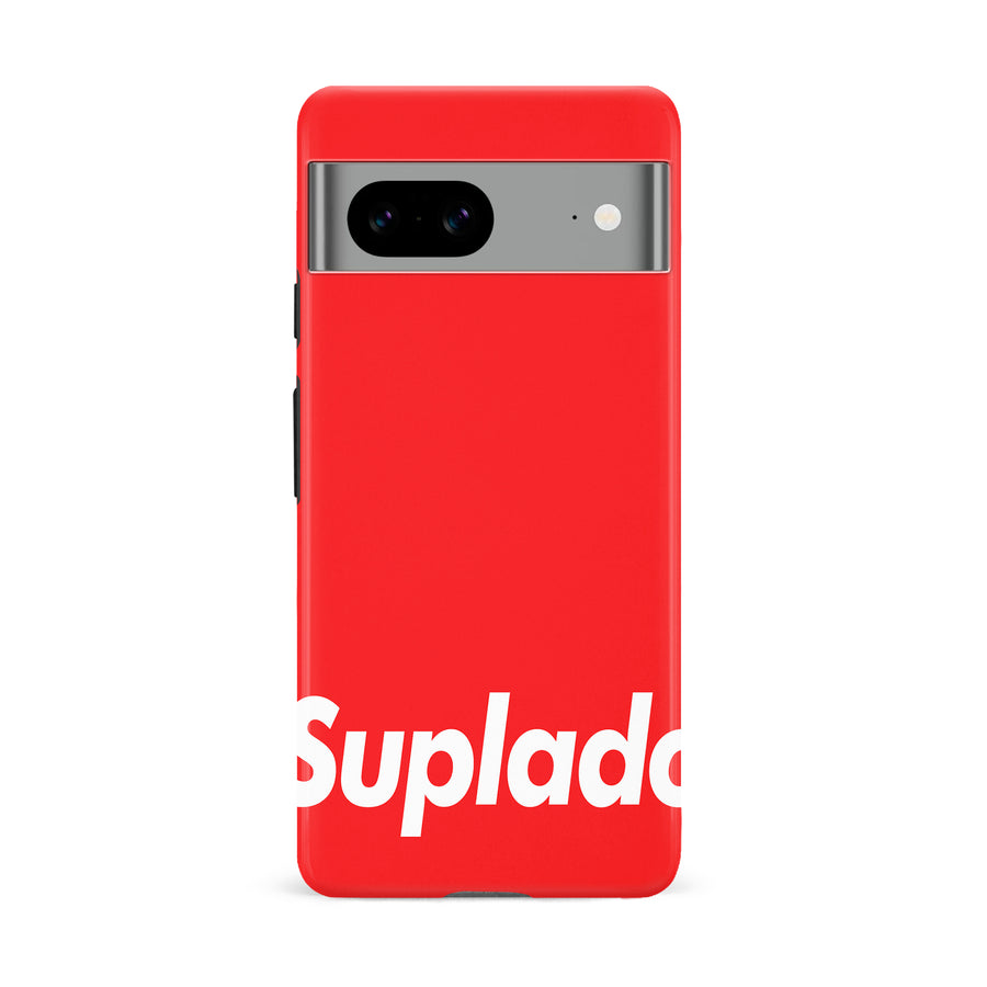 Google Pixel 8A Filipino Suplado Phone Case - Red