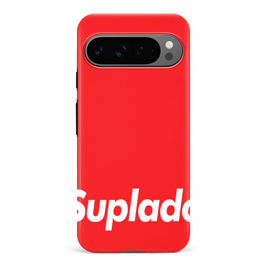 Google Pixel 9 Pro Filipino Suplado Phone Case - Red