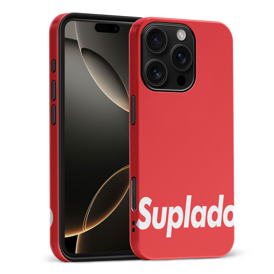 iPhone 16 Pro Max Filipino Suplado Phone Case - Red